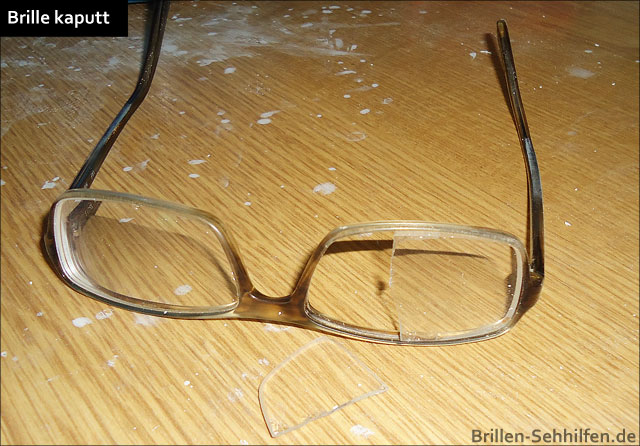 Brillenglas gebrochen - Brillenversicherung?