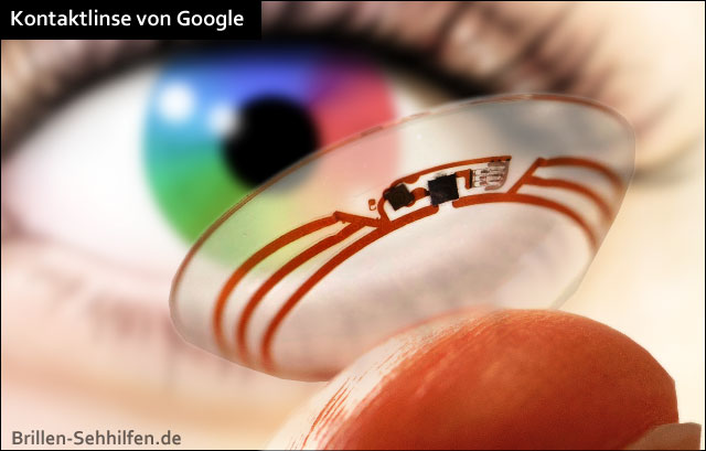 Kontaktlinse von Google