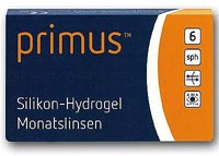 Primus Silikon-Hydrogel Monatskontaktlinse